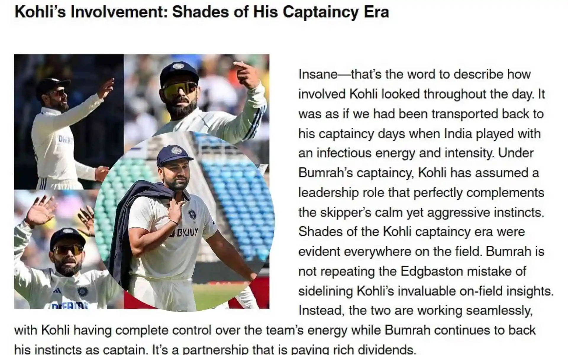 Gavaskar Warns News Website Of Legal Action For Fake Article On Rohit-Kohli Comparison